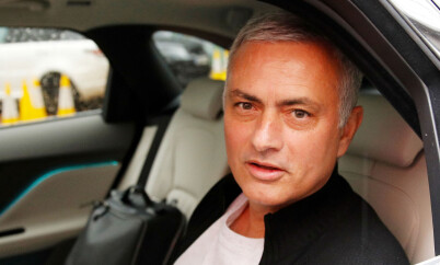 Jose Mourinho is driven away from his accommodation after leaving his job as Manchester United's manager, in Manchester, Britain, December 18, 2018. REUTERS/Phil Noble TPX IMAGES OF THE DAY